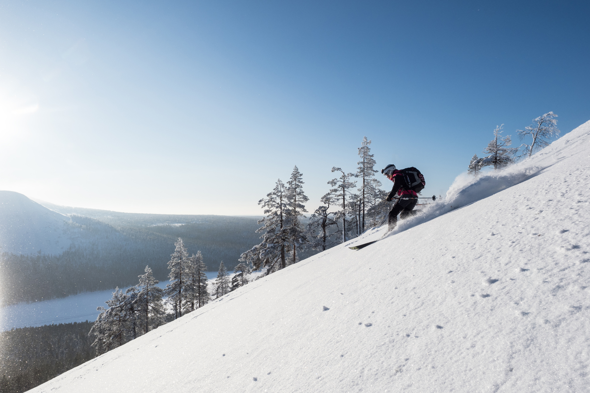 Freeriding and off-piste slopes - Ylläs Ski Resort
