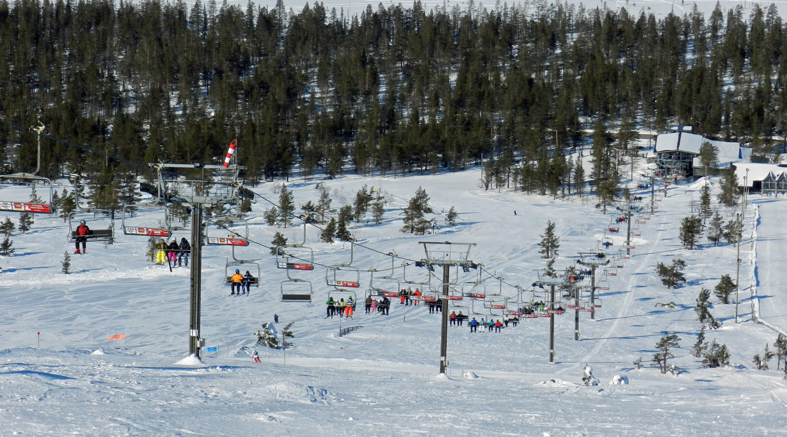 Splendid views over Äkäslompolo - Ylläs Ski Resort