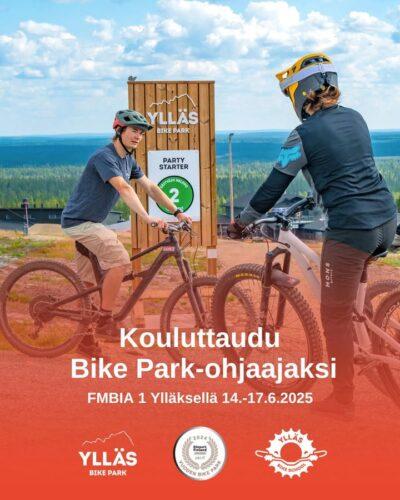Kouluttaudu bike park-ohjaajaksi Ylläksellä! 
Ilmoittautuminen kurssille päättyy jo tämän viikon perjantaina 23.5., joten toimi nopeasti! 

Lisätietoja ja ilmoittautumisohjeet:
https://www.ski.fi/app/uploads/2025/05/fmbia-yllas-14-176.pdf